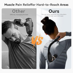 Massager Deep Tissue Handheld Percussion Massager with Display Screen, 12MM Portable Muscle Pain Relief for Back, Neck, Waist