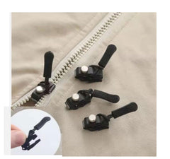 Zipper Slider Replacement, Adjustable Zipper Fixer Zipper Pull for Luggage Backpack Wallets Suitcases Tents Jackets Skirts Jeans