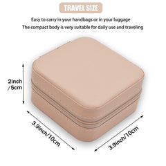Jewellery Box for Women, Girls, Children, Travel Small Jewellry Storage Box for Necklaces, Earrings and Bracelets
